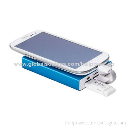 3.1A output power bank with aluminum material